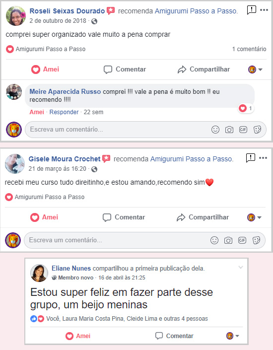 Mensagens de Chat