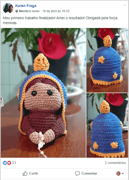 Amigurumi N. S, Aparecida